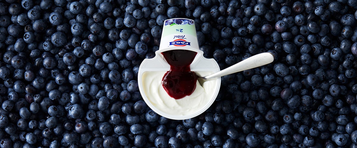 Blueberry Split Cup Banner